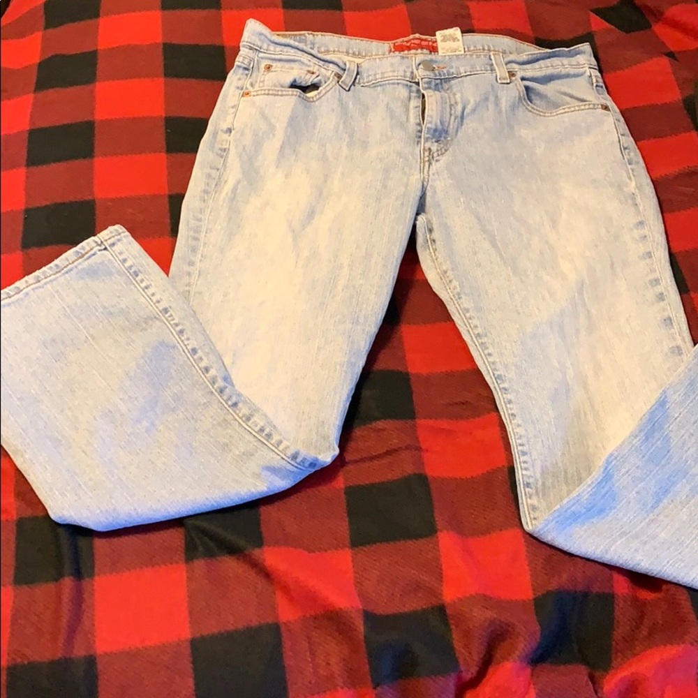 Levi Light Wash Bootcut Jeans